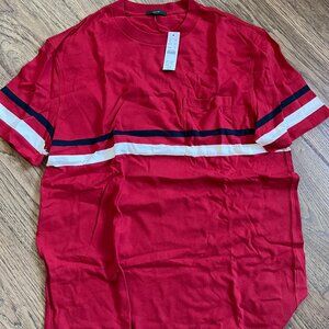 Men's Red J.Crew Shirt Size Medium New With Tag